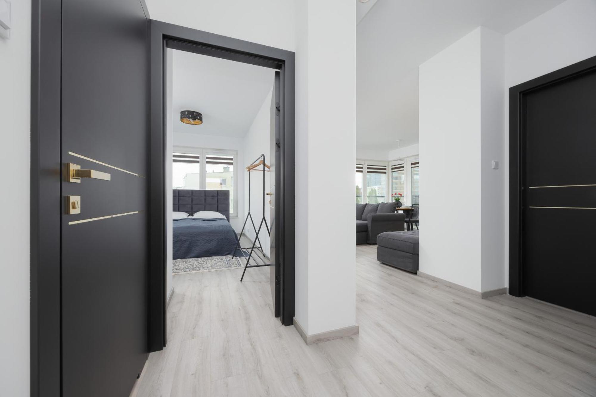 Apartament Z Widokiem Na Centrum 9 Pietro & Parking By Noclegi Renters Varšava Exteriér fotografie